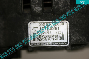 Генератор 120A Renault / РЕНО MASCOTT 2004-2010 / МАСКОТ 04-10 3.0TDI (2953 куб.см.)