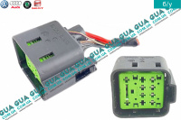 Фишка / разъем реле свечей накала Seat / СЕАТ ALTEA 2004- 1.9TDI (1896 куб.см.)