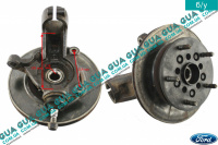 Поворотный кулак левый ( цапфа ) R16 с ступицей под ABS / АБС  Ford / ФОРД TRANSIT 2006- / ТРАНЗИТ 06- 2.2TDCI (2198 куб.см.)