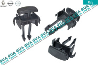 Заглушка накладки / молдинга кнопки / регуляторя корректора фар 1шт.