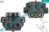 Переходник тормозной трубки Mazda / МАЗДА 323 F 1998-2004 1.4 16V (1324 куб.см.)