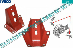 Кронштейн крепление подушки двигателя   