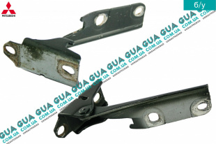 Петля / навес капота левая Mitsubishi / МИТСУБИСИ PAJERO III 2000-2006 / ПАДЖЕРО 3 00-06 3.2DI-D (3200 куб.см.)