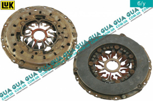 Корзина сцепления под демпферный маховик D228   