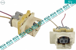 Фишка / разъем топливной форсунки инжекторной электронной 1шт.   