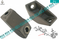 Кронштейн крепления катализатора ( выхлопной трубы ) Renault / РЕНО LAGUNA II / ЛАГУНА 2 2.2DCI (2188 куб.см.),