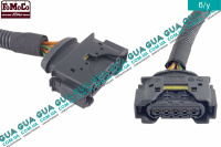 Фишка / разъем с проводами / контакт контроллера турбины / турбокомпресора 5 контактов