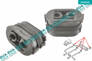 Резинка крепления глушителя ( резиновое кольцо ) 1 шт   