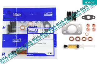 Монтажный ремкомплект для установки турбины ( шпильки / гайки / сальник / прокладка )   