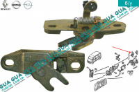 Замок боковой левой сдвижной двери верхний ( лягушка / защелка / флажок )