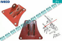 Кронштейн крепления передней рессоры / амортизатора правый