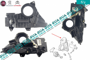 Корпус печки с кондиционером   