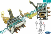 Реостат печки ( резистор, регулятор оборотов печки, сопротивление ) Ford / ФОРД ESCORT 1992-1995 / ЭСКОРТ 92-95 1.3 (1299 куб. см.)