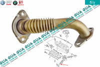 Трубка ЕГР / EGR ( Трубка картерных газов )