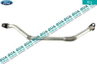 Трубка обратки масла с турбины ( слива масла )   