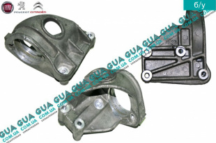 Кронштейн подвесного подшипника полуоси ( промвала )   