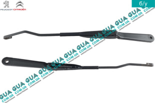 Щеткодержатель передний левый ( дворник, рычаг стеклоочистителя )   