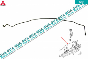 Патрубок / трубка топливной системы ( к датчику уровня топлива в баке ) Mitsubishi / МИТСУБИСИ PAJERO III 2000-2006 / ПАДЖЕРО 3 00-06 3.5 (3497 куб.см.)