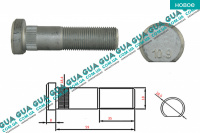 Шпилька крепления заднего колеса M18x1,5x68mm ( Болт / винт )