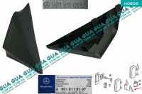 Молдинг ( листва ) декоративная накладка зеркала правая