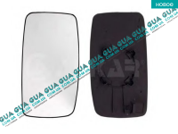 Вкладыш зеркала заднего вида правый без подогрева