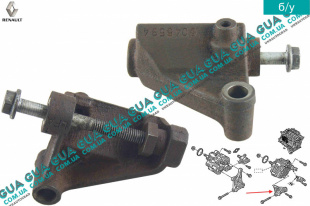 Кронштейн крепления ТНВД Renault / РЕНО LAGUNA II / ЛАГУНА 2 2.2DCI (2188 куб.см.),