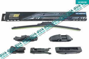 Щетка стеклоочистителя лобового стекла / поводка дворника безкаркасная Multi-flat 16" 400 мм   