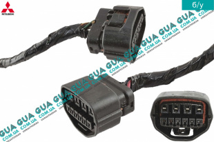 Фишка / разъем проводки АКПП коробки переключения передач 10 контактов   