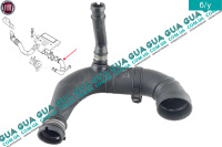 Патрубок воздушного фильтра от расходомера к турбине