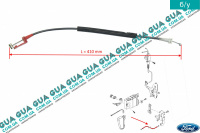 Трос замка передней правой / левой двери Ford / ФОРД ESCORT 1992-1995 / ЭСКОРТ 92-95 1.3 (1299 куб. см.)