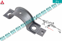 Кронштейн скоба рулевой рейки левый 1 шт.