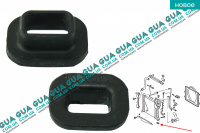 Кронштейн / подушка крепления основного радиатора (снизу)