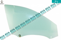 Стекло двери передней правой