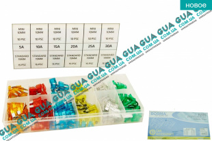 Предохранители MINI / STSNDSRT WORKSHOP набор ( в боксе 150шт )   