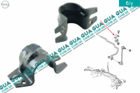 Кронштейн крепления переднего стабилизатора 1шт