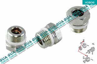 Штуцер / коннектор трубки гидроусилителя руля ( ГУРа )   