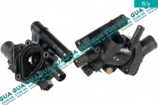 Корпус термостата / термостат / коллектор помпы / Фланец охлаждающей жидкости   