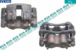 Суппорт задний левый   