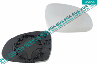 Вкладыш зеркала заднего вида праый с подогревом Seat / СЕАТ ALHAMBRA 1996-2010 1.8T (1784 куб.см.)