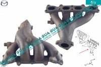 Коллектор выпускной Mazda / МАЗДА 323 F 1998-2004 1.8 16V (1840 куб.см. ) 