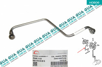 Трубка подачи масла в турбину