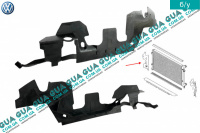 Дефлектор / диффузор радиатора правый