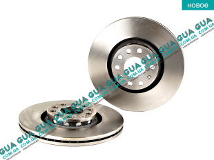 Тормозной диск вентилируемый передний ( 2 шт )   