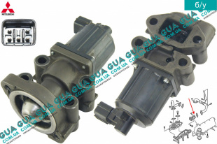 Клапан возврата ОГ / Клапан рециркуляции выхлопных газов / Клапан EGR / ЕГР   