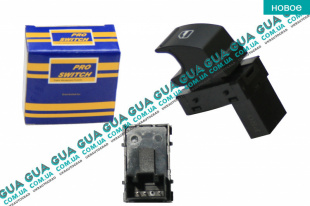 Кнопка стеклоподъемника правая Seat / СЕАТ IBIZA IV 2008-2017 1.4TDI (1422 куб.см.)