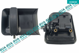 Ручка боковой ( сдвижной ) правой двери наружная	   