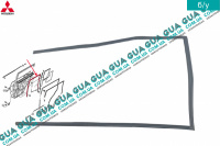 Уплотнитель ( направляющая ) стекла задней правой двери Mitsubishi / МИТСУБИСИ PAJERO III 2000-2006 / ПАДЖЕРО 3 00-06 3.5 (3497 куб.см.)