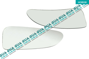 Вкладыш зеркала заднего вида правый нижний   