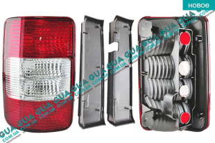 Фонарь задний левый 2004-10   