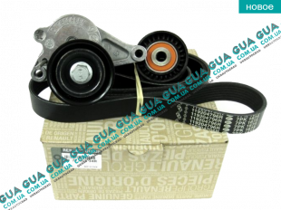 Комплект ремня генератора (шкив натяжитель ролик ремень)   